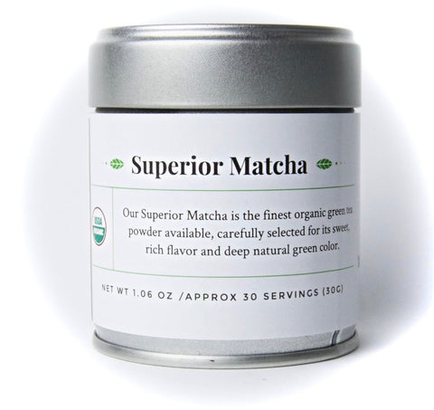 Matcha is best stored in an airtight tin container in cold temp.