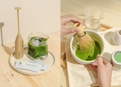 Bamboo Designed Matcha Frother