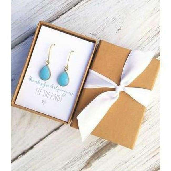 Bridesmaid Proposal Gift Ideas For Wedding Gold Earrings