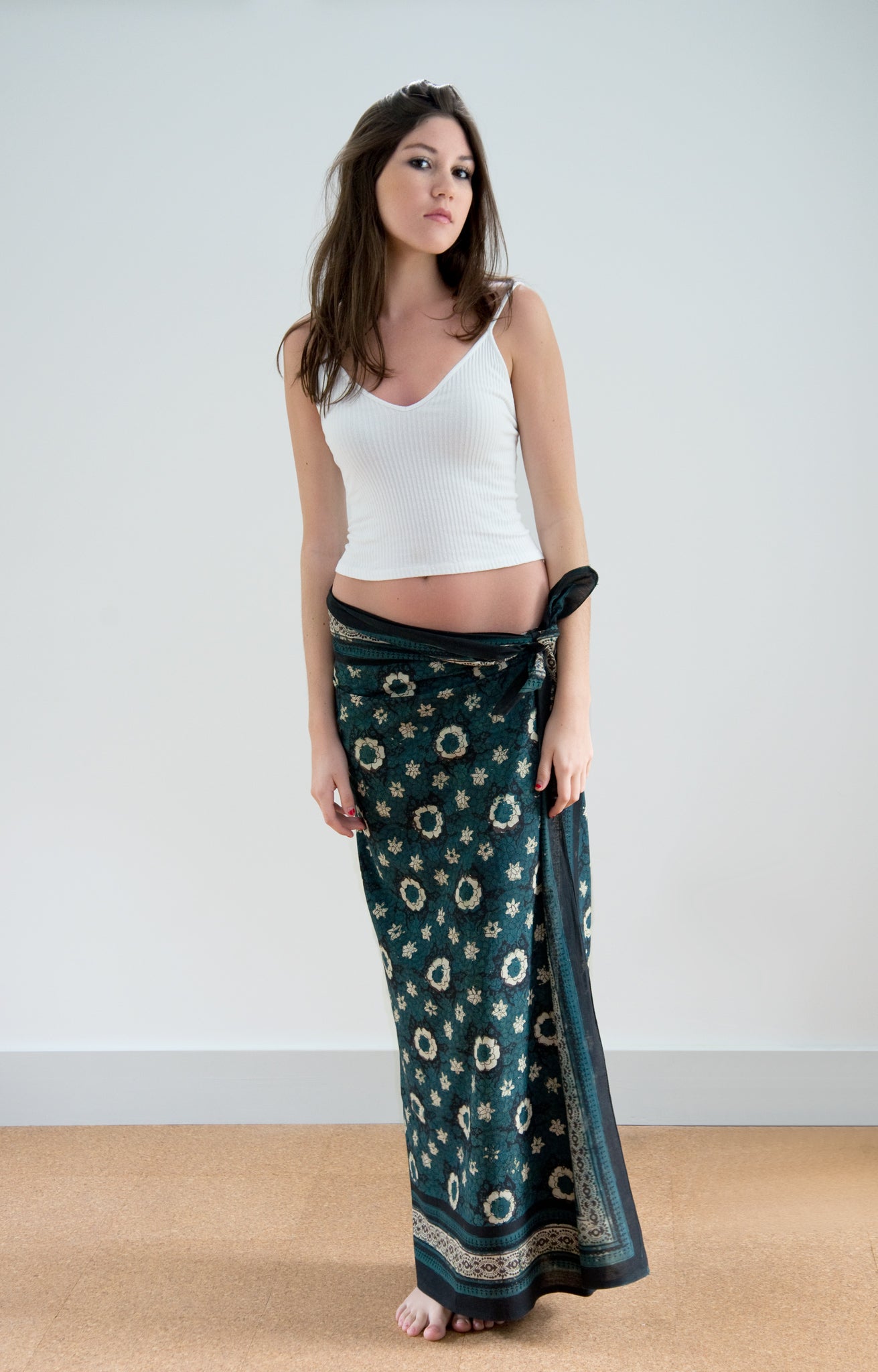 lace sarong skirt