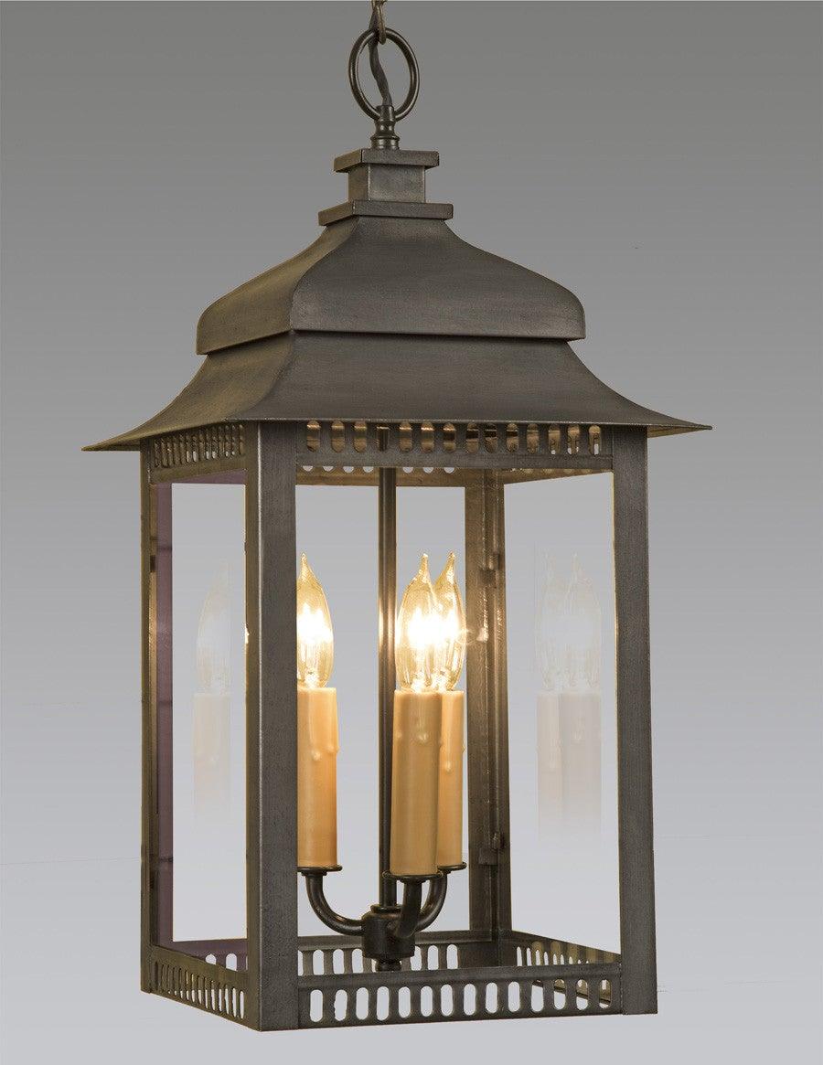 Double Tiered Top Lantern With Trim Cutouts Leh 75b Federalist