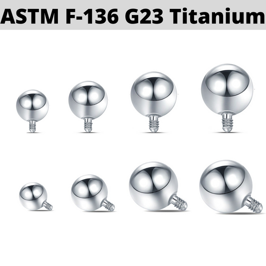 Aumeo G23 Titanium Threadless Piercing Taper 14G 16G 18G Piercing Inse –  EveryMarket