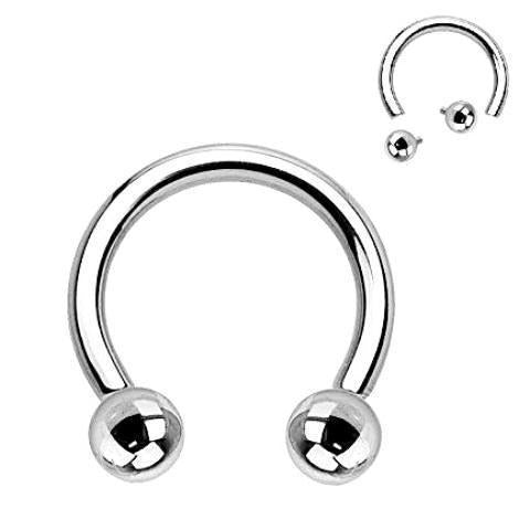 Wholesale Spiral Horseshoes Ring BCR Body Jewelry I APM Body Jewelry