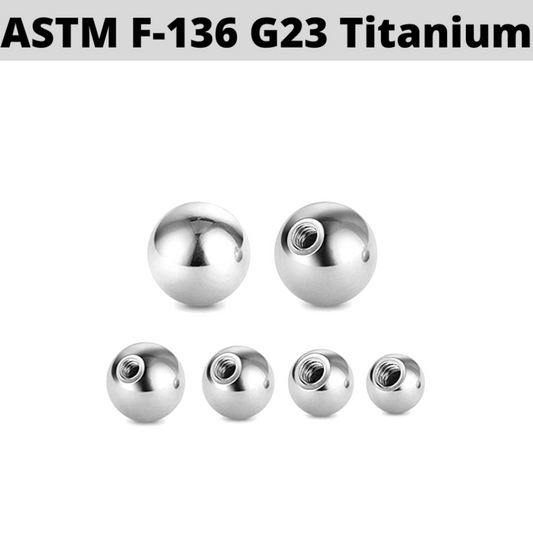 BodyAce G23 Titanium Piercing Taper Insertion Pin, 16G 18G