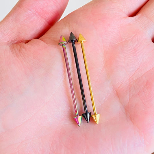 Tiny Balls Gold Titanium Ion Plated 16G (1.2mm) Horseshoe Ring Septum –  Cali Crystals