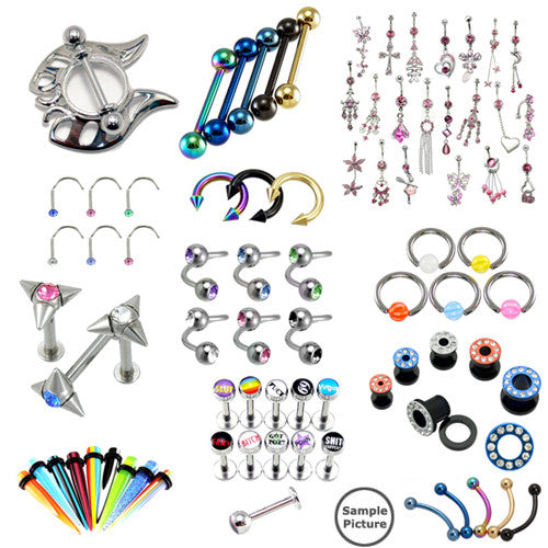 Top Mix 25pc Body Jewelry Assortment – APM