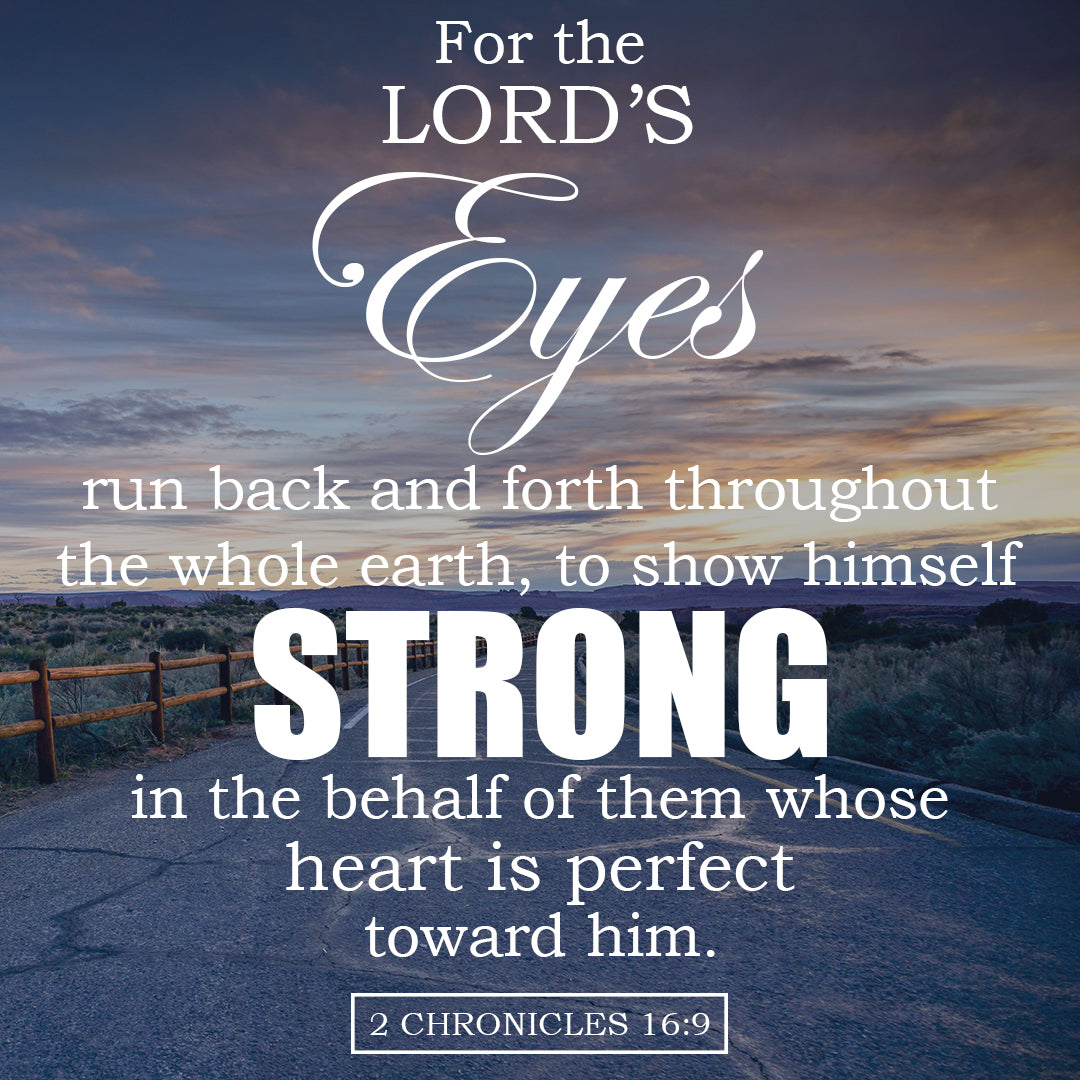 2 Chronicles 16:9 - The Lord's Eyes