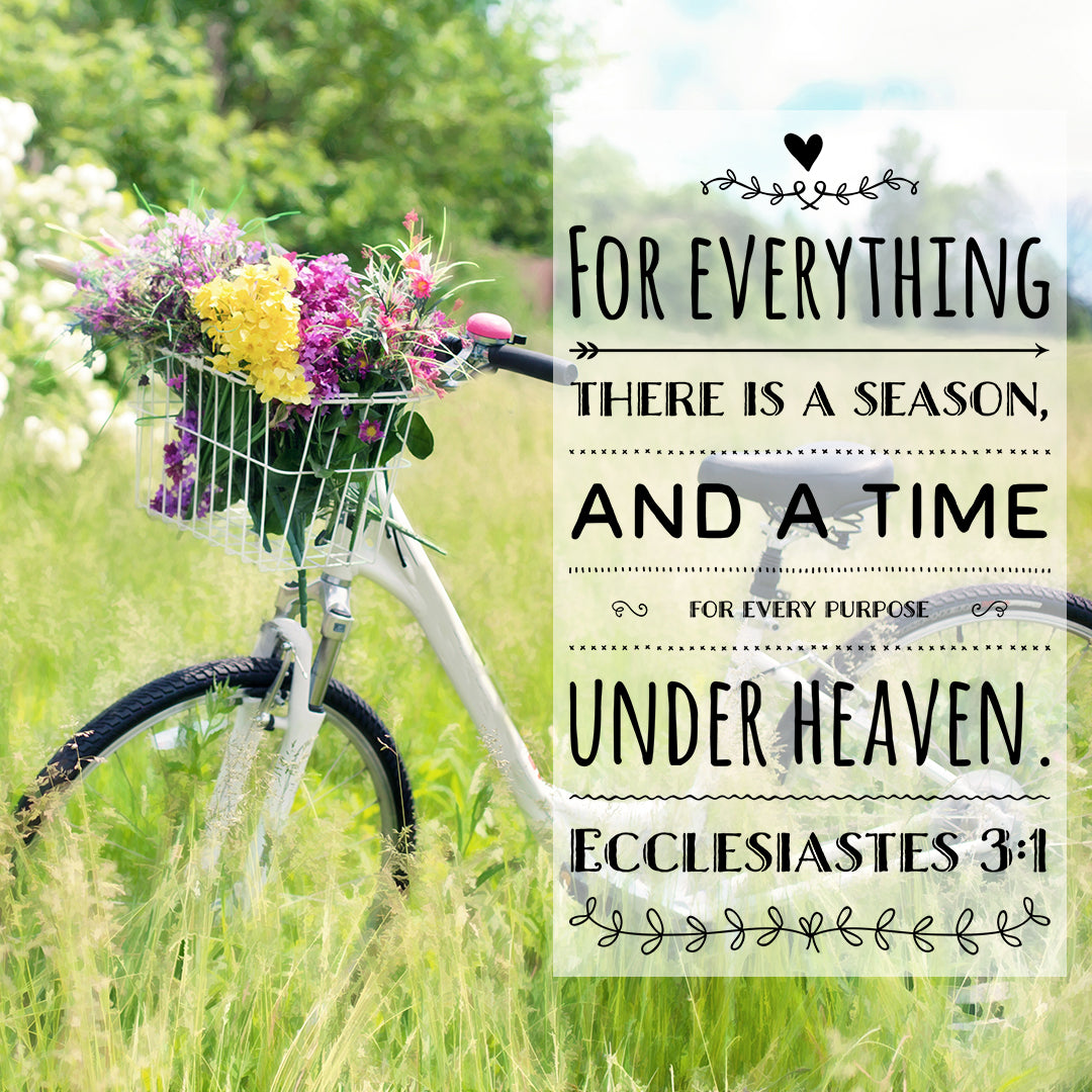 Ecclesiastes 3:1 For Everything There Is a Season - Free Art Downloads -  Bible Verses To Go
