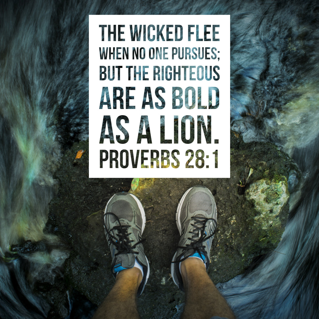 Proverbs 28:1 - Bold as a Lion