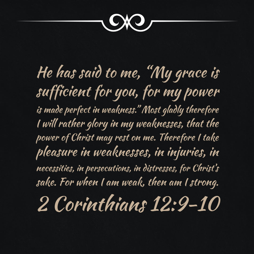 2 Corinthians 12 9 10 My Grace Is Sufficient Free Art Download Bible Verses To Go