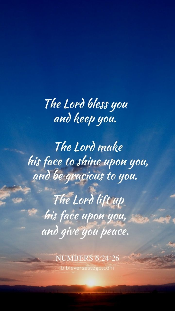 A New Day Numbers 6 24 26 Phone Wallpaper Free Bible Verses To Go