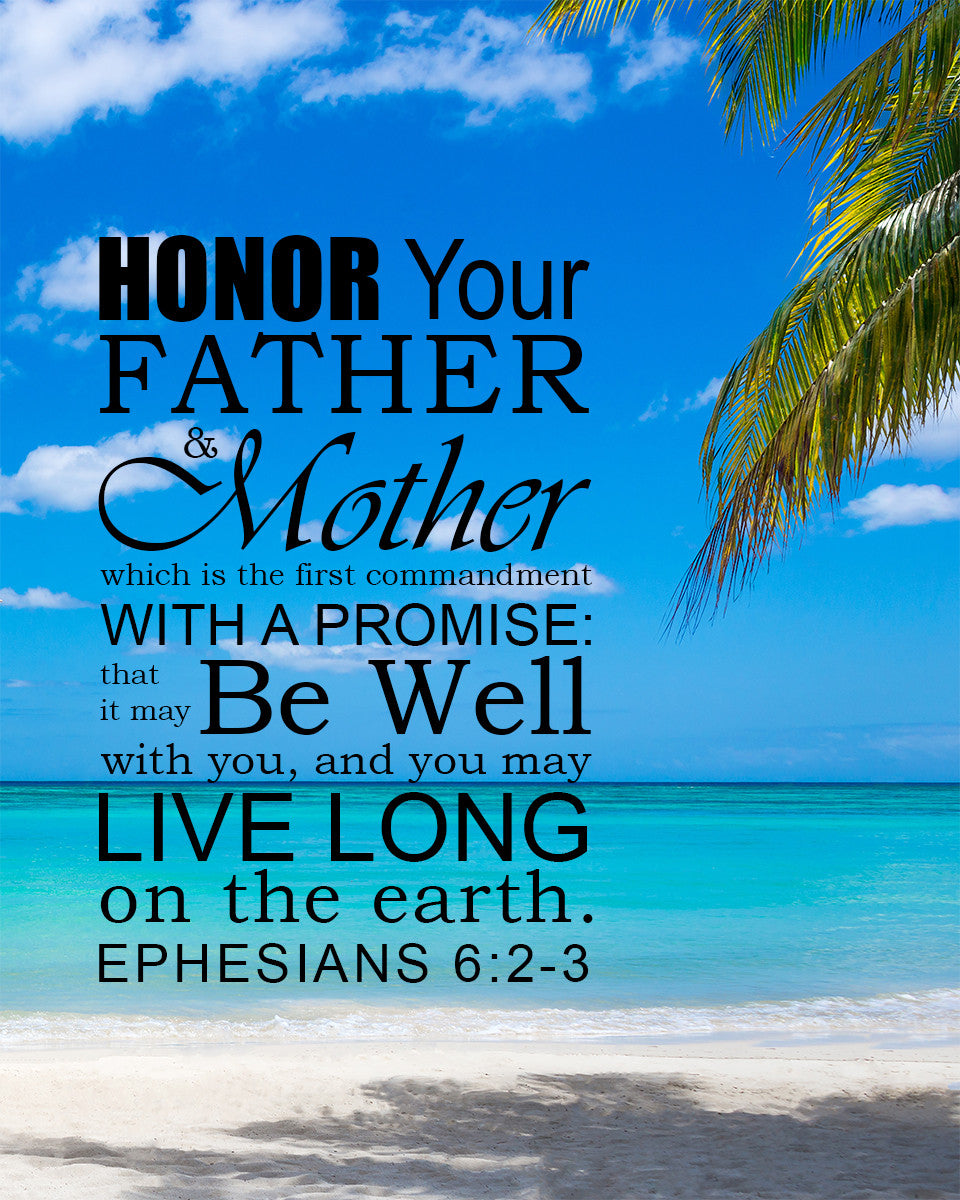 honor your mother and father