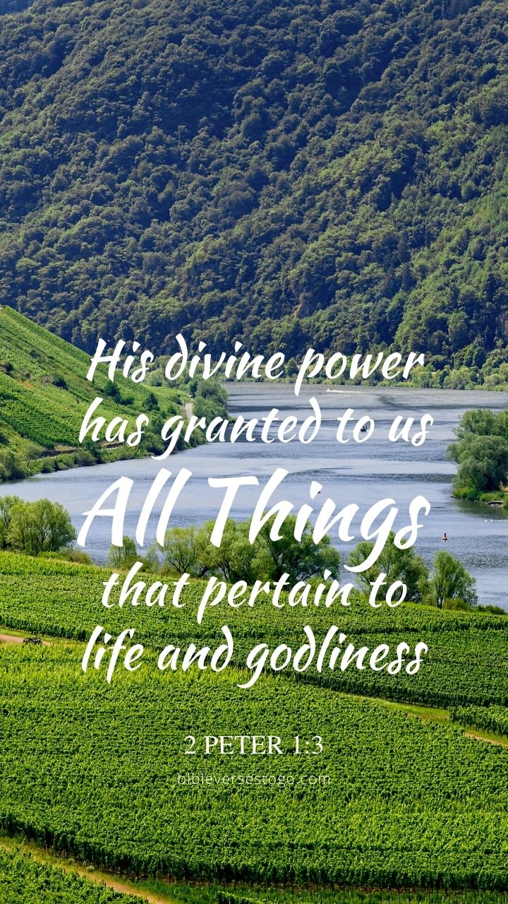 Mosel River 2 Peter 1 3 Phone Wallpaper Free Bible Verses To Go