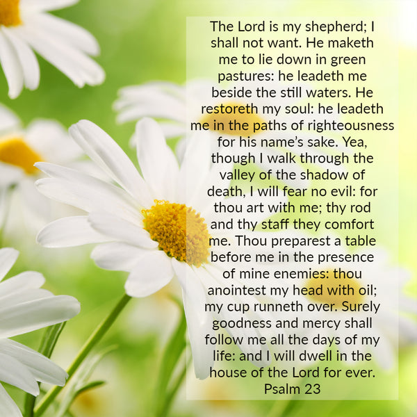 Psalm 23 - Lord is My Shepherd; I Shall Not Want - Free Download ...