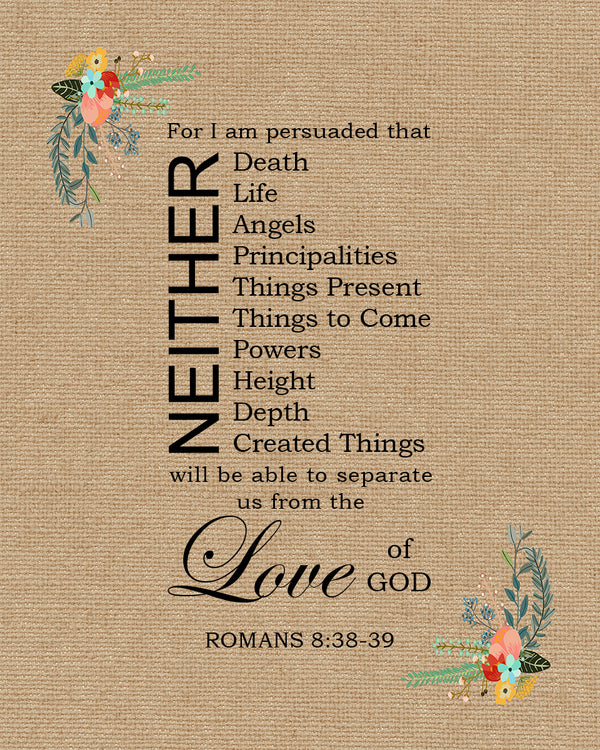 Romans 8:38-39 Nothing Separates Us - Free Bible Verse Art Downloads