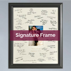 Wedding Wishes Signature Frame | Top Notch Gift Shop