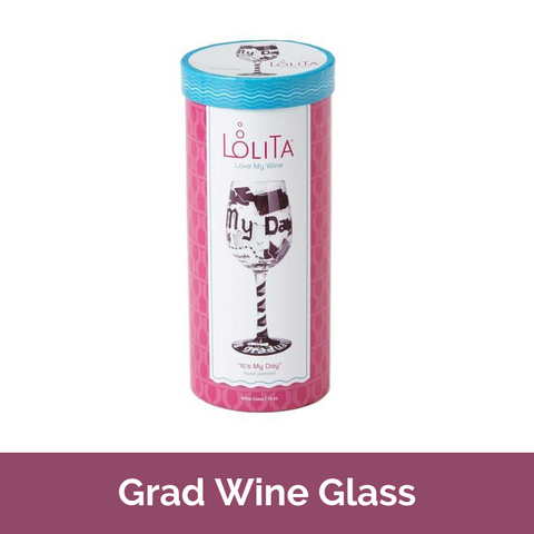Lolita Wine Glass Graduation