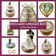Rochard Limoges Boxes for the Big Day Top Notch Gift Shop