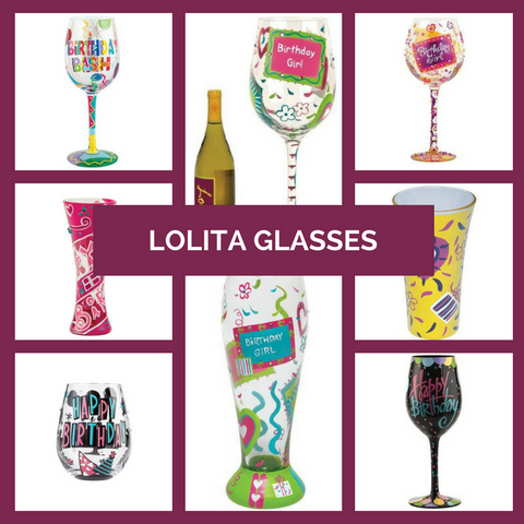 Lolita Wine Glasses All Year Long Top Notch Gift Shop
