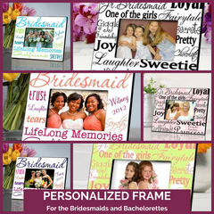 Personalized Picture Frames Bridesmaids Top Notch Gift Shop