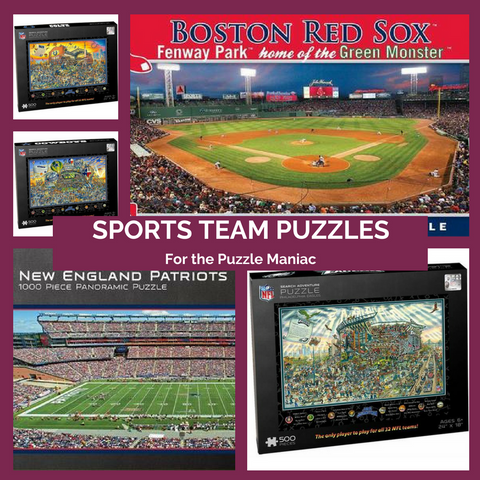 Sports Puzzles Made in the USA Top Notch Gift Shop
