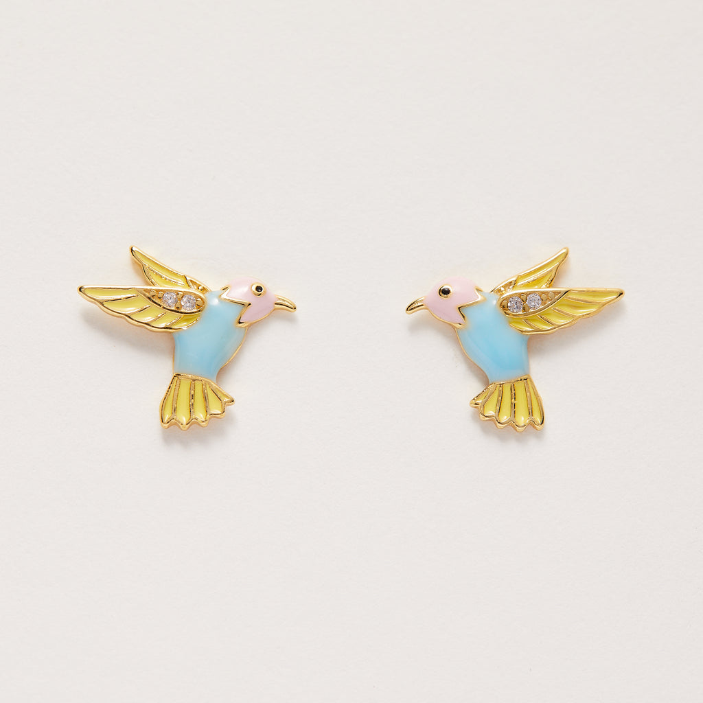 Peace Dove Earrings in Gold Antique Finish – Janet Mavec