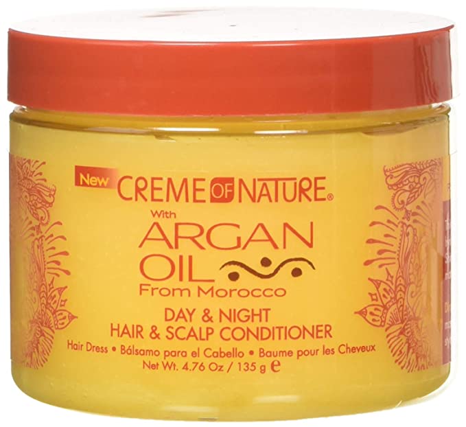 geni opføre sig elektronisk Creme of Nature Argan Oil Day & Night Hair & Scalp Conditioner –  Beautylicious