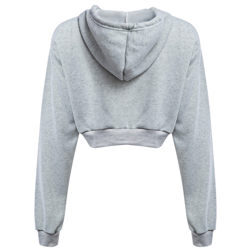 Casual Hooded Pure Color Hoodie for Women – Veooy