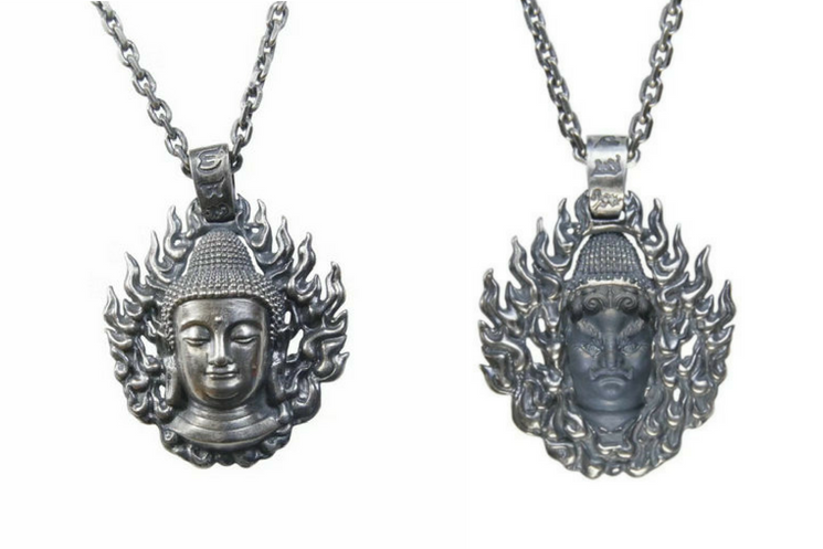 Buddha & Demon Duo Pendant – Holy Buyble