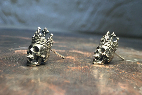 特価良品 Devil's Luck Skull リング 925 / k18 LOOT リング tarkka.pe