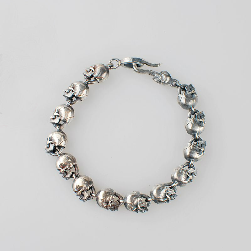 Miniature Skull Chain Bracelet – Holy Buyble
