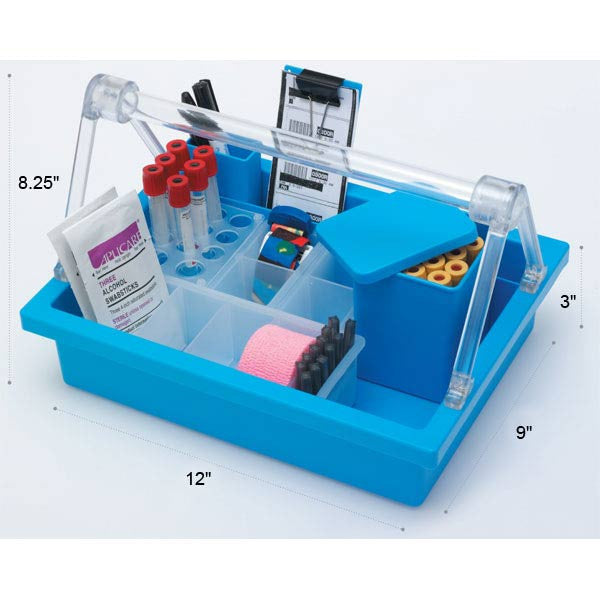 Mini Phlebotomy Tray with Handle | CeilBlue