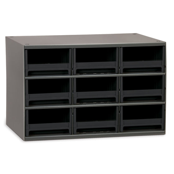 Akro Mils 16 Drawer Plastic Storage Cabinet Ceilblue