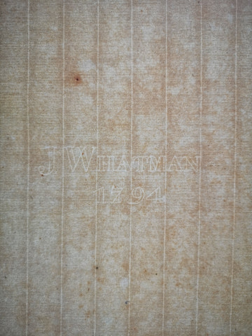 j whatman 1794 watermark