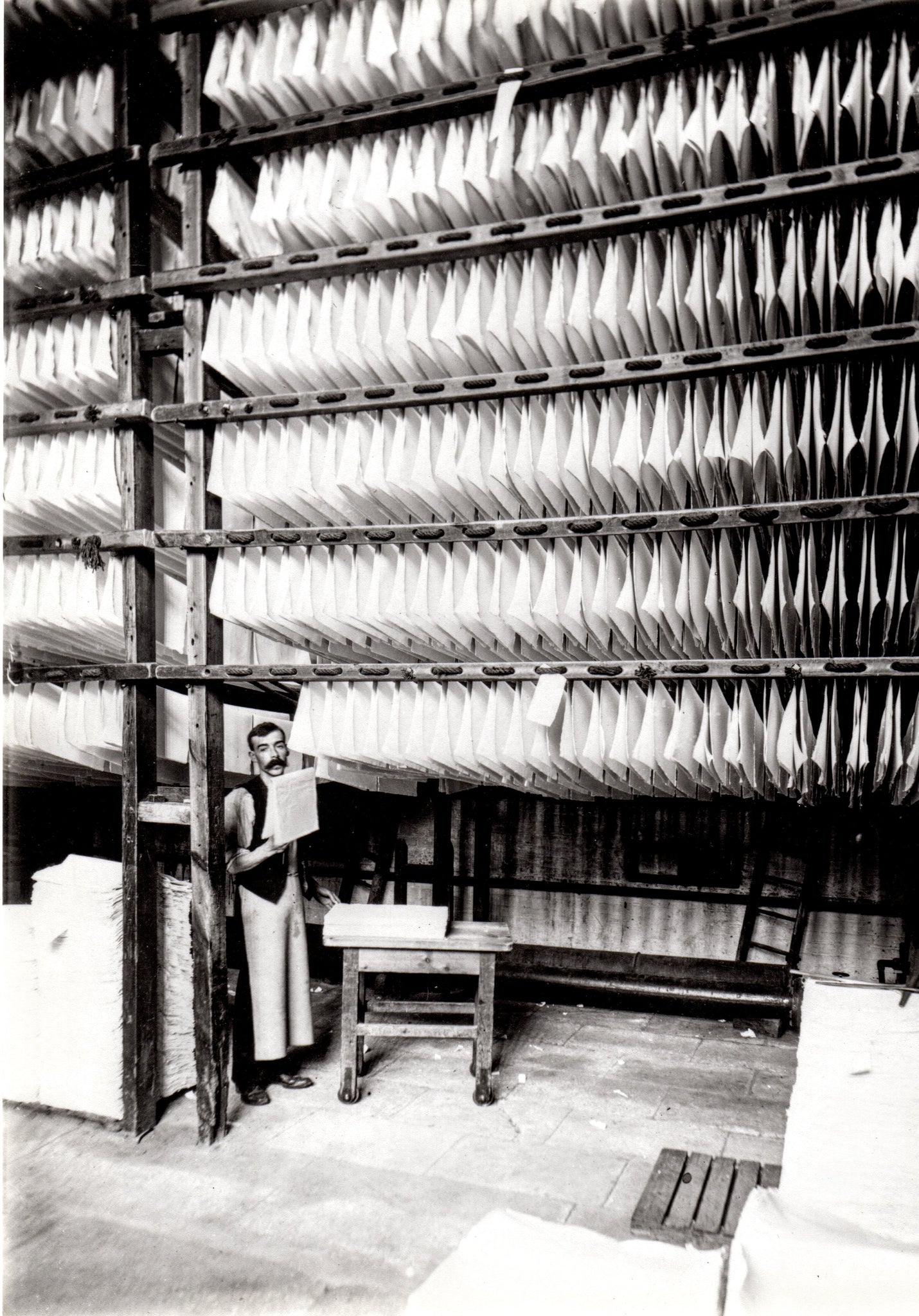 Drying Paper at Whatman's Sprinfield Mill