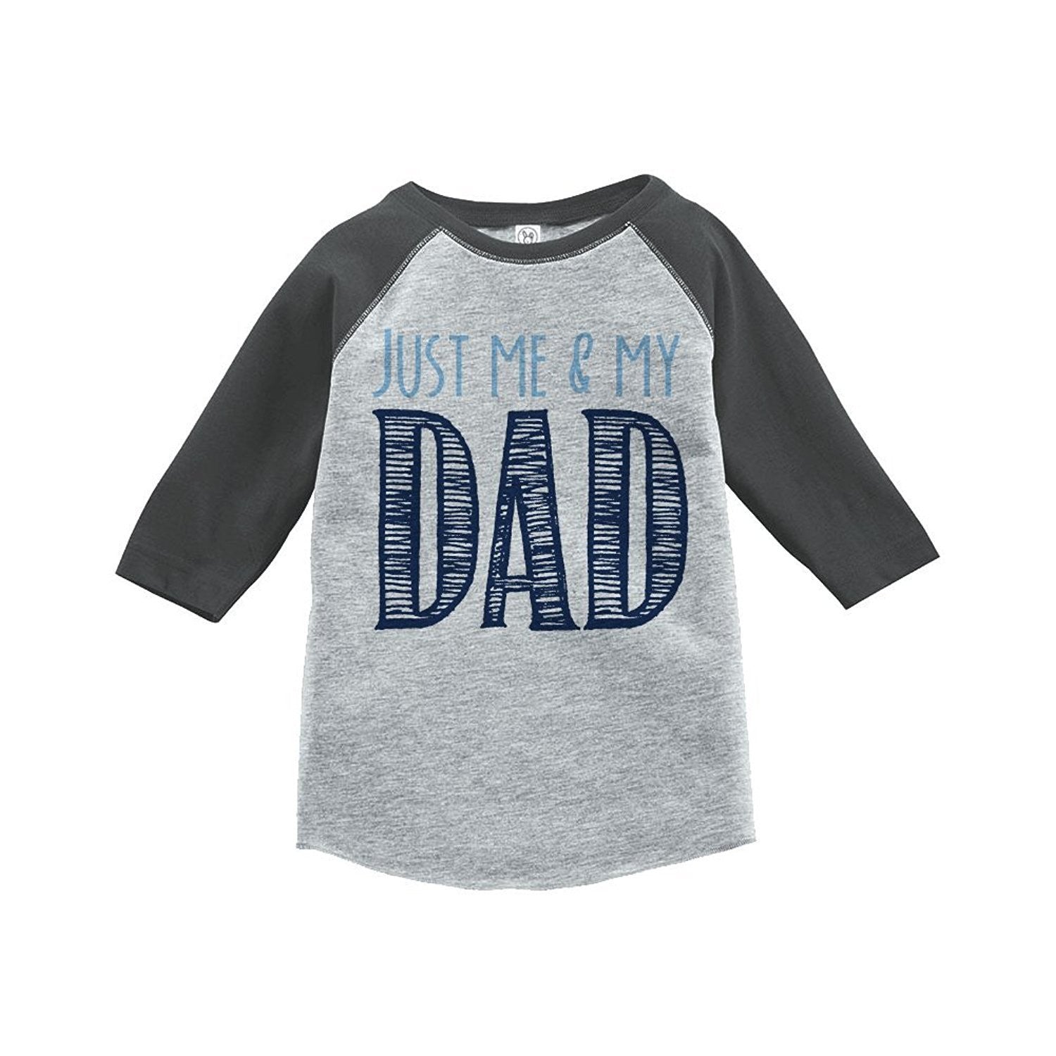 7 ate 9 Apparel Boy's Father's Day Vintage Baseball Tee