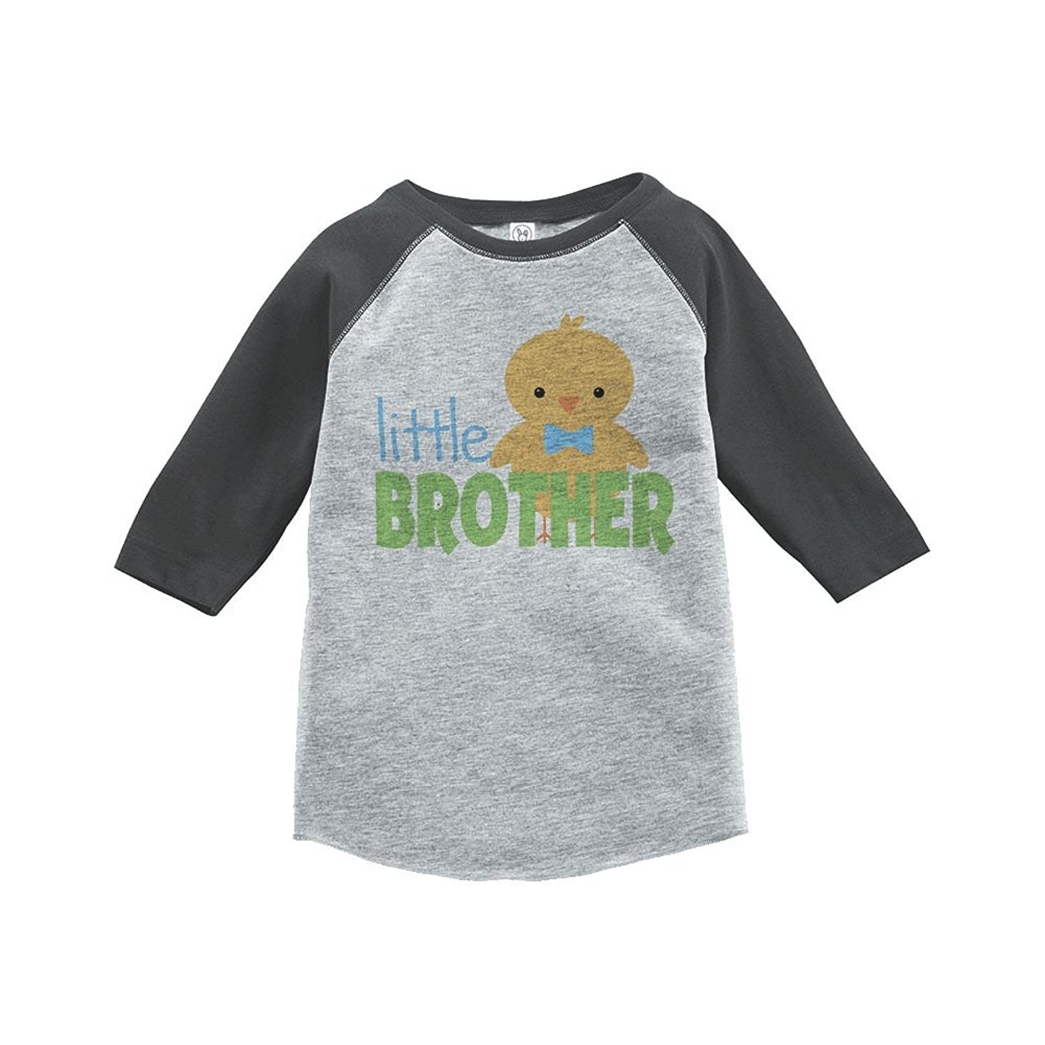 7 ate 9 Apparel Boy's Little Brother Vintage Baseball Tee