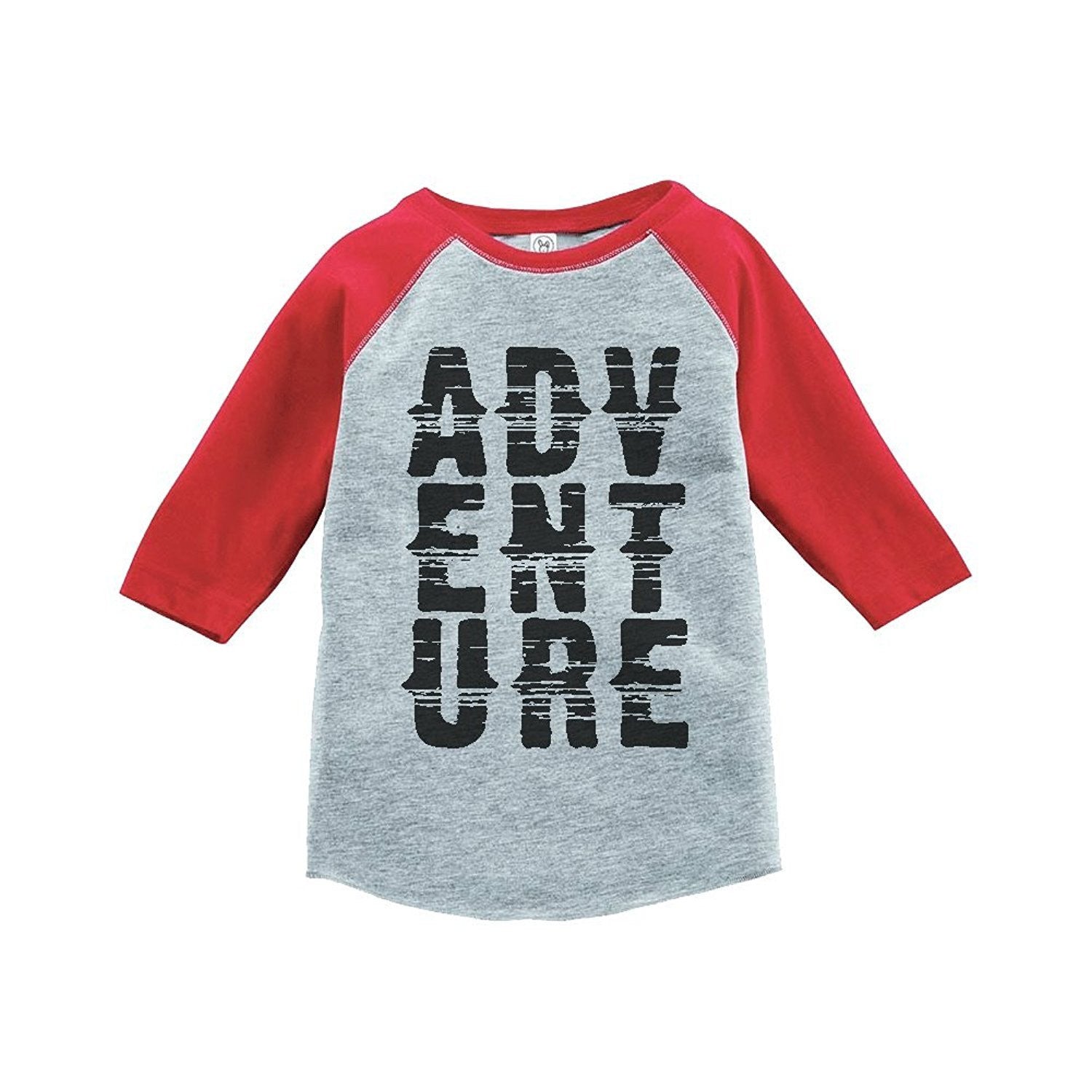 7 ate 9 Apparel Unisex Adventure Outdoors Raglan Tee