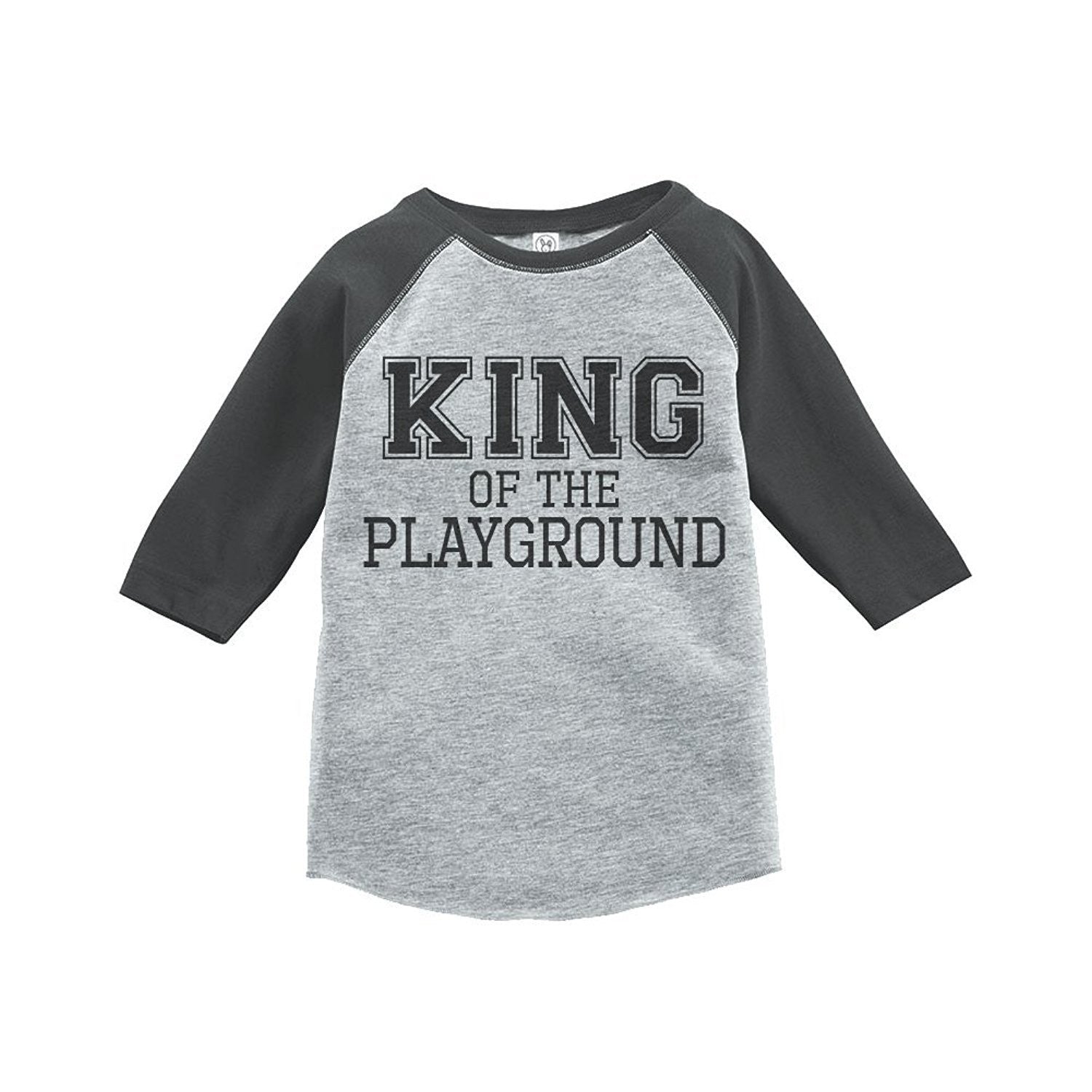 7 ate 9 Apparel Kids King of the Playground School Raglan Tee