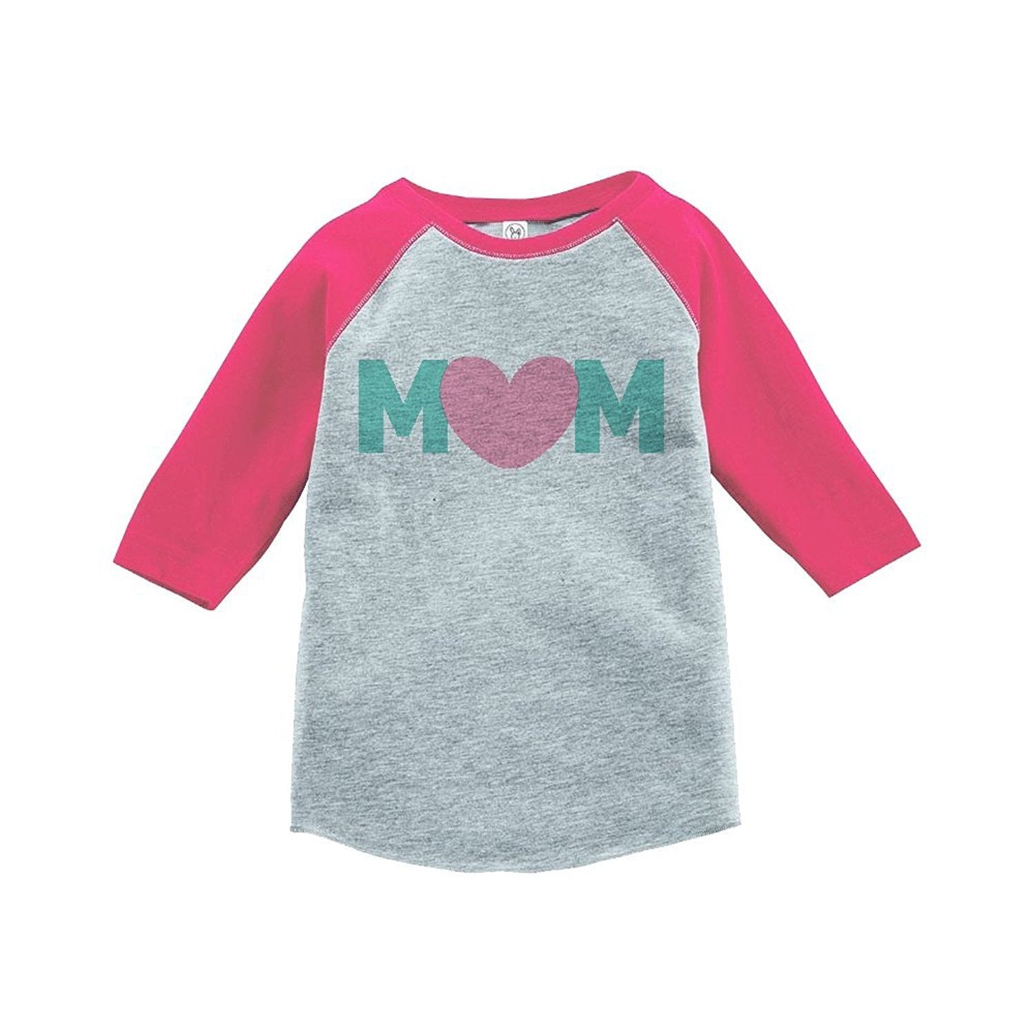 7 ate 9 Apparel Girls' Mother's Day Vintage Baseball Tee