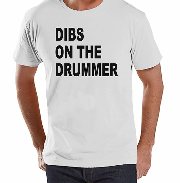 7 ate 9 Apparel Mens Dibs on Drummer T-shirt