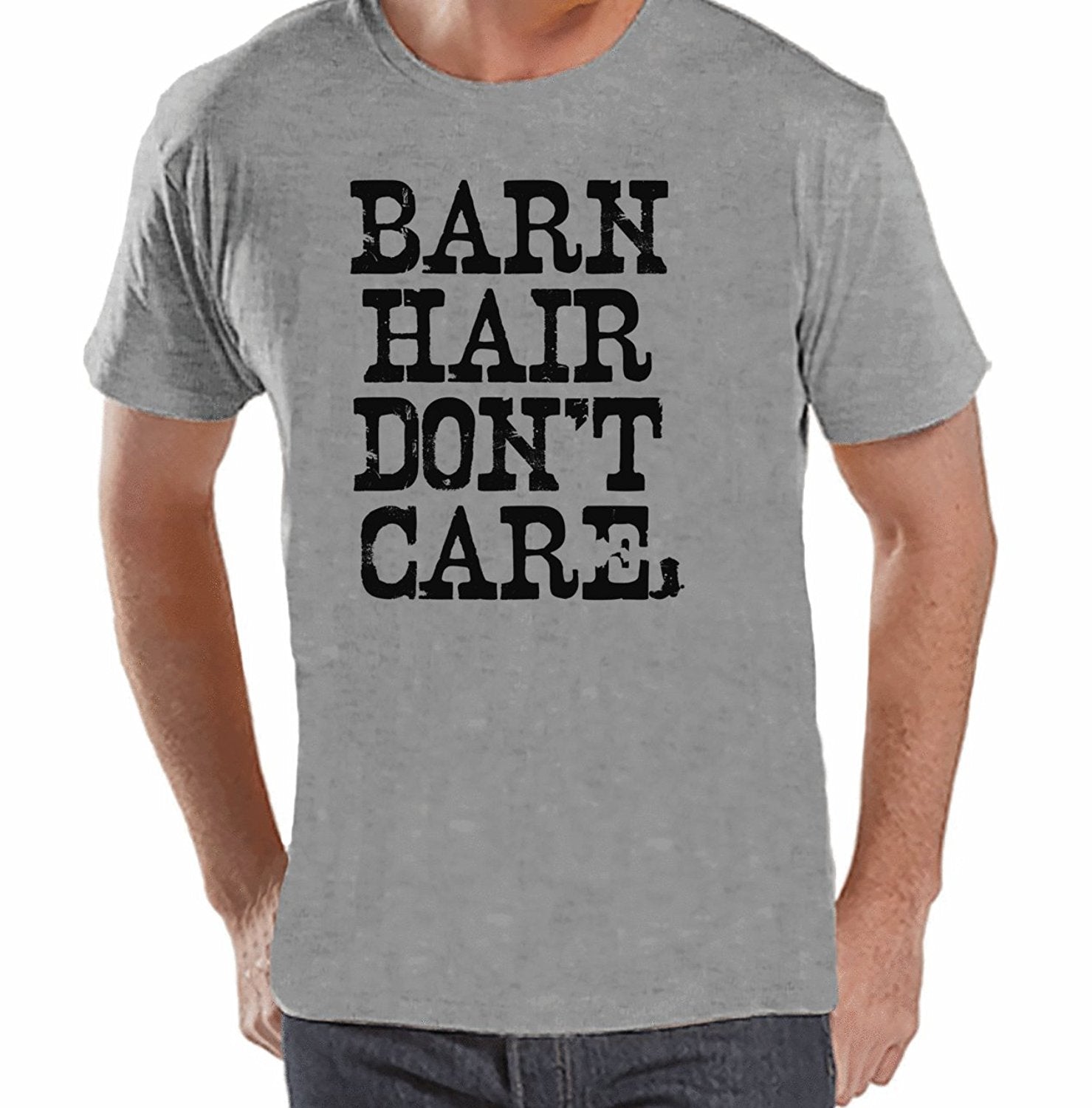 7 ate 9 Apparel Mens Barn Hair T-shirt