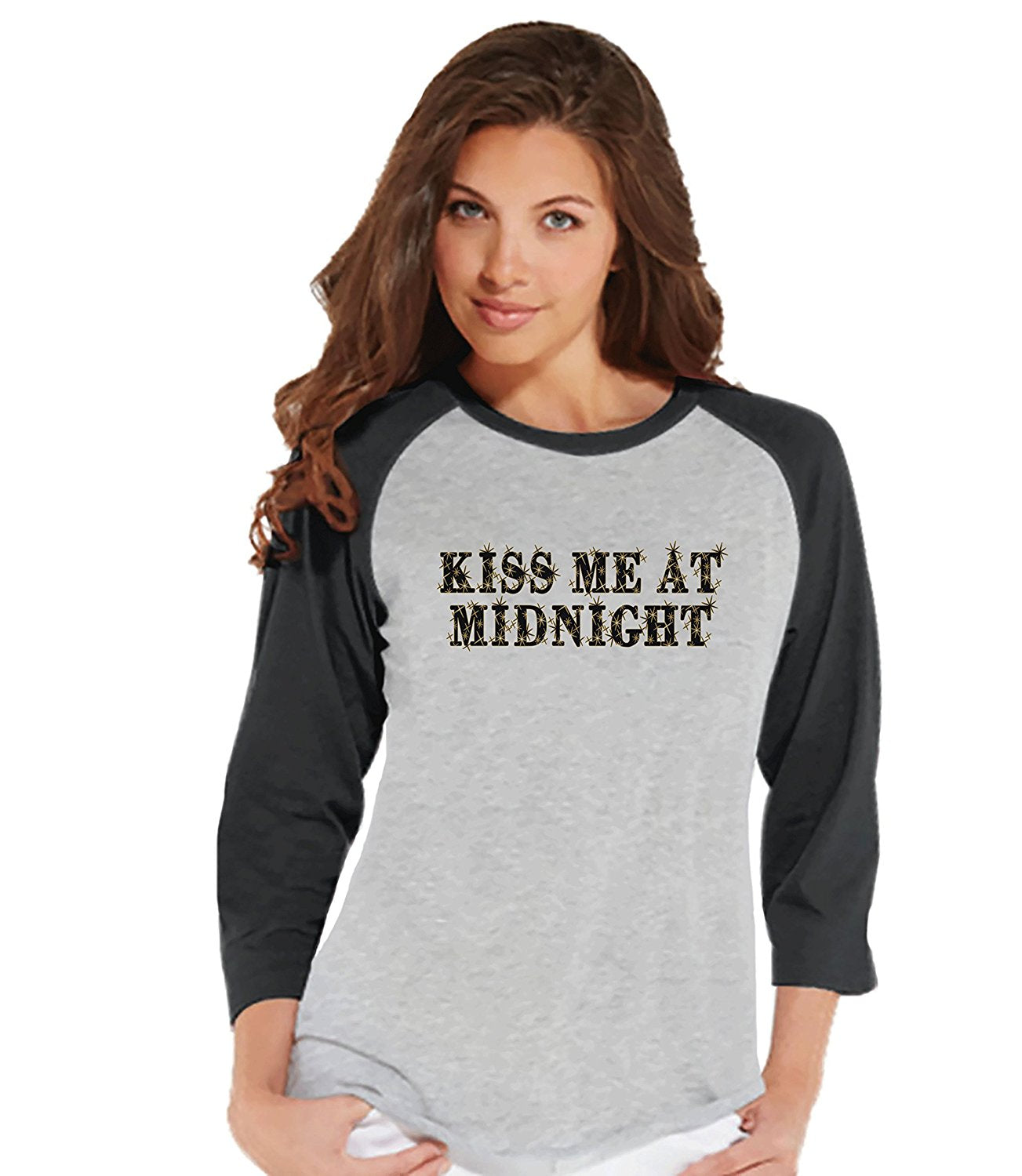 Kiss Me At Midnight - Women's Raglan Tee