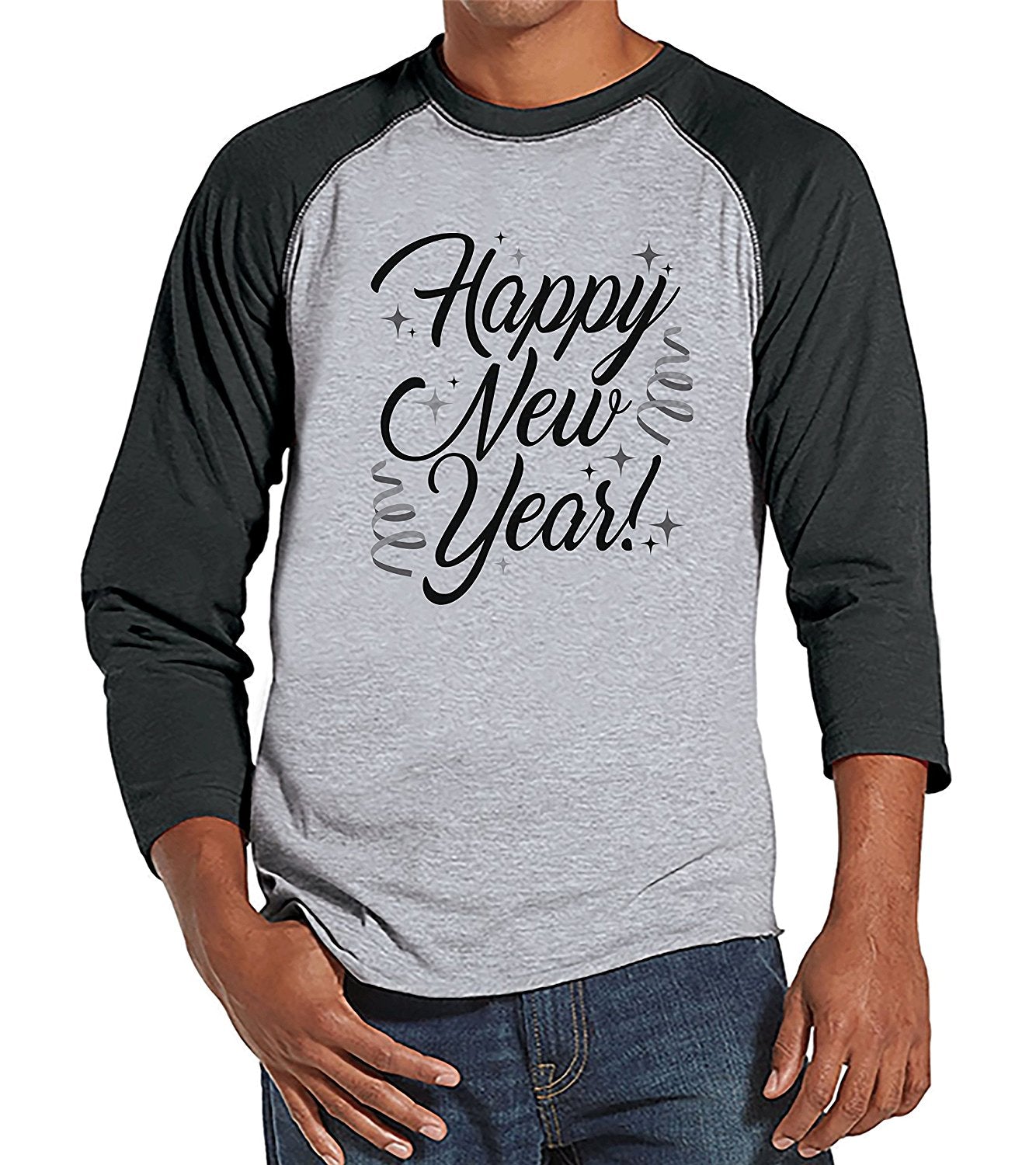 Happy New Year - Men's Raglan Tee