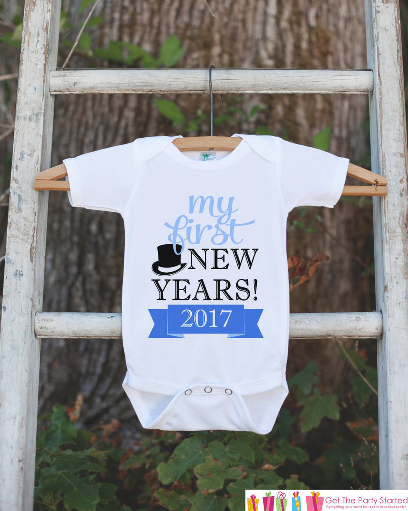 baby's first new years outfit