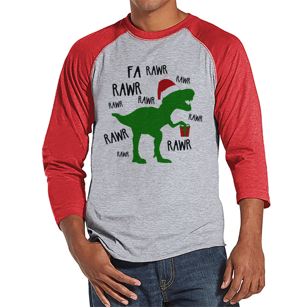 red dinosaur shirt