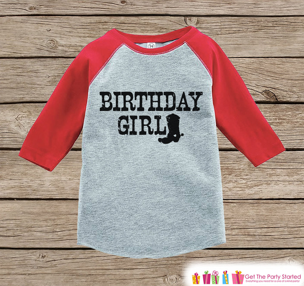 cowgirl birthday shirt