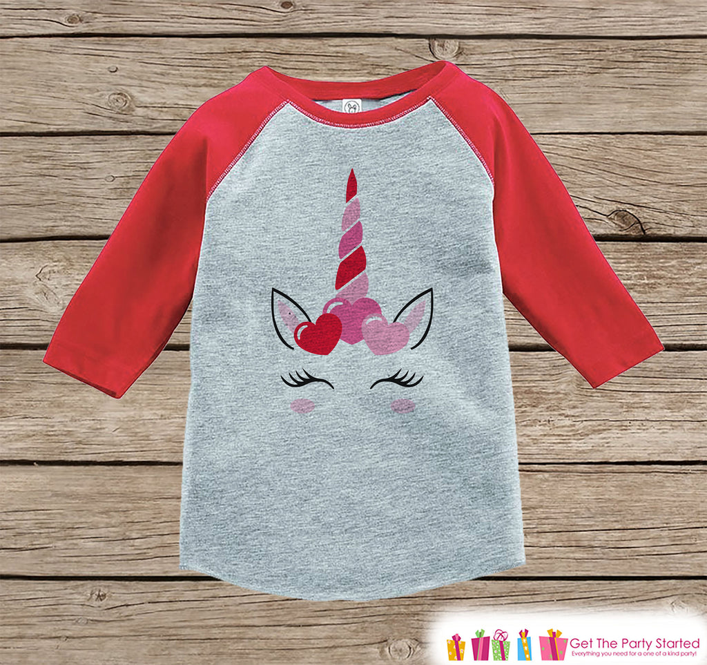 Infant & Toddler Girls Pink Unicorn Silver Sparkle Short Sleeve Tee T-Shirt