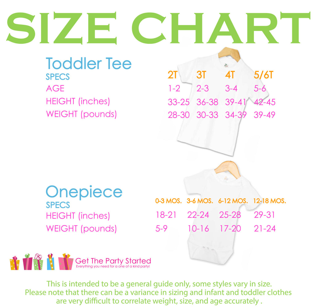 Rubber Duck Size Chart