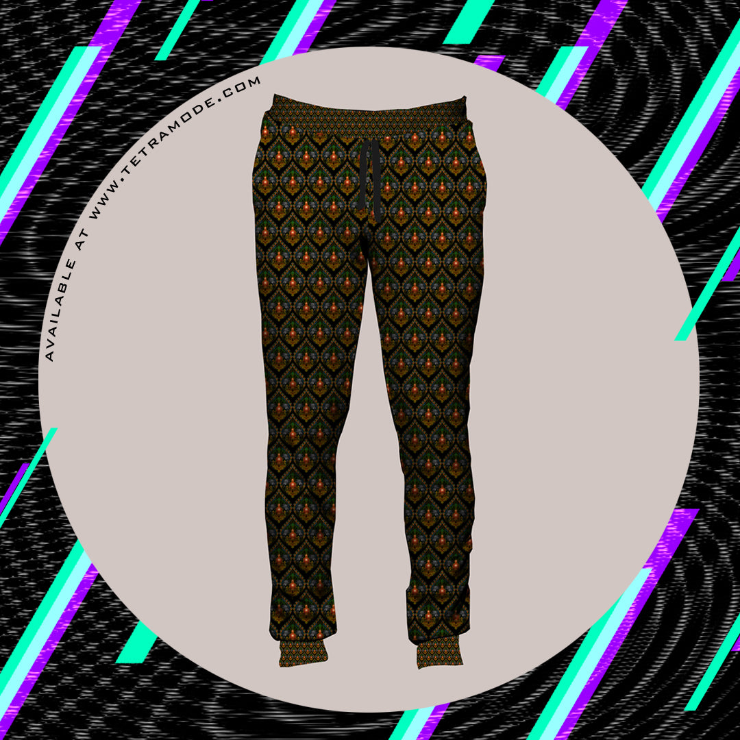 Psychedelic Joggers (UV/RGB, Eco-Friendly, Unisex, Light-Weight) | SIDDHARTHA